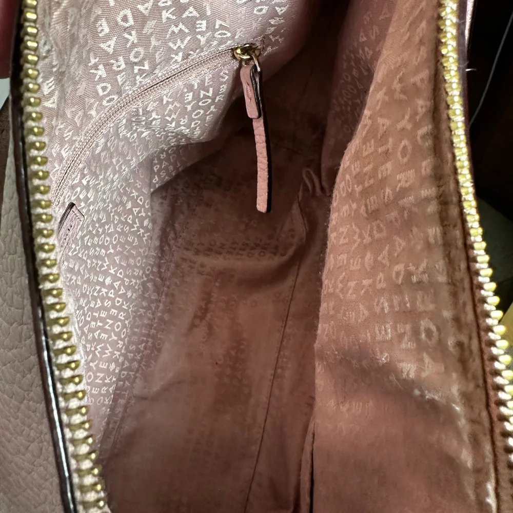 Kate Spade Prospect Place Kaia Pink Pebbled Leather Hobo Shoulder Crossbody Bag